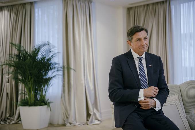Intervju predsednika Pahorja za časopis Blic